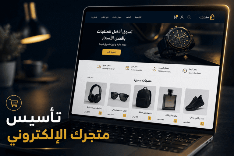تأسيس متجرك الإلكتروني من الصفر